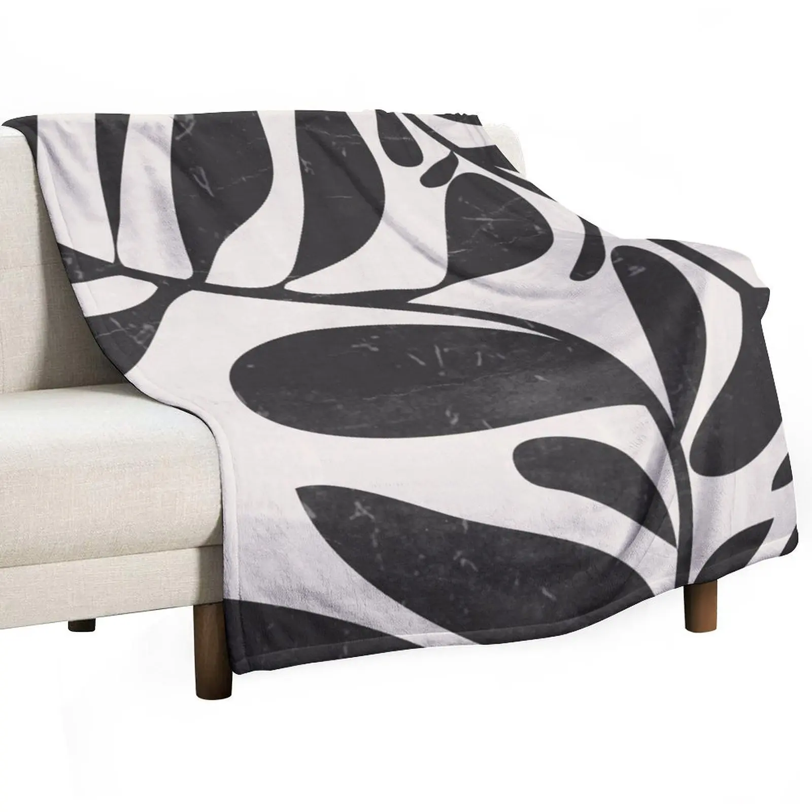 

Abstract Plant 3 Throw Blanket Summer Sofa anime Camping Blankets