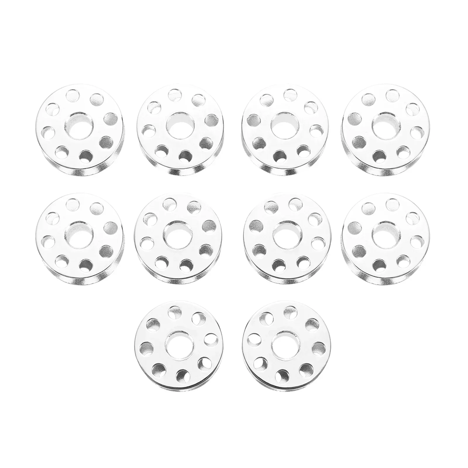 10pcs 270010 Metal Industrial Lockstich 1-Needle Sewing Machine Bobbins for JUKI DDL-5550 BROTHER SINGER CONSEW JACK ZOJE Siruba