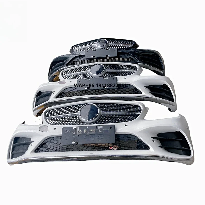 

Chinese Manufacturer C-series W205 Front Sports Grille Bumper protection Center Net Made of for Plastic