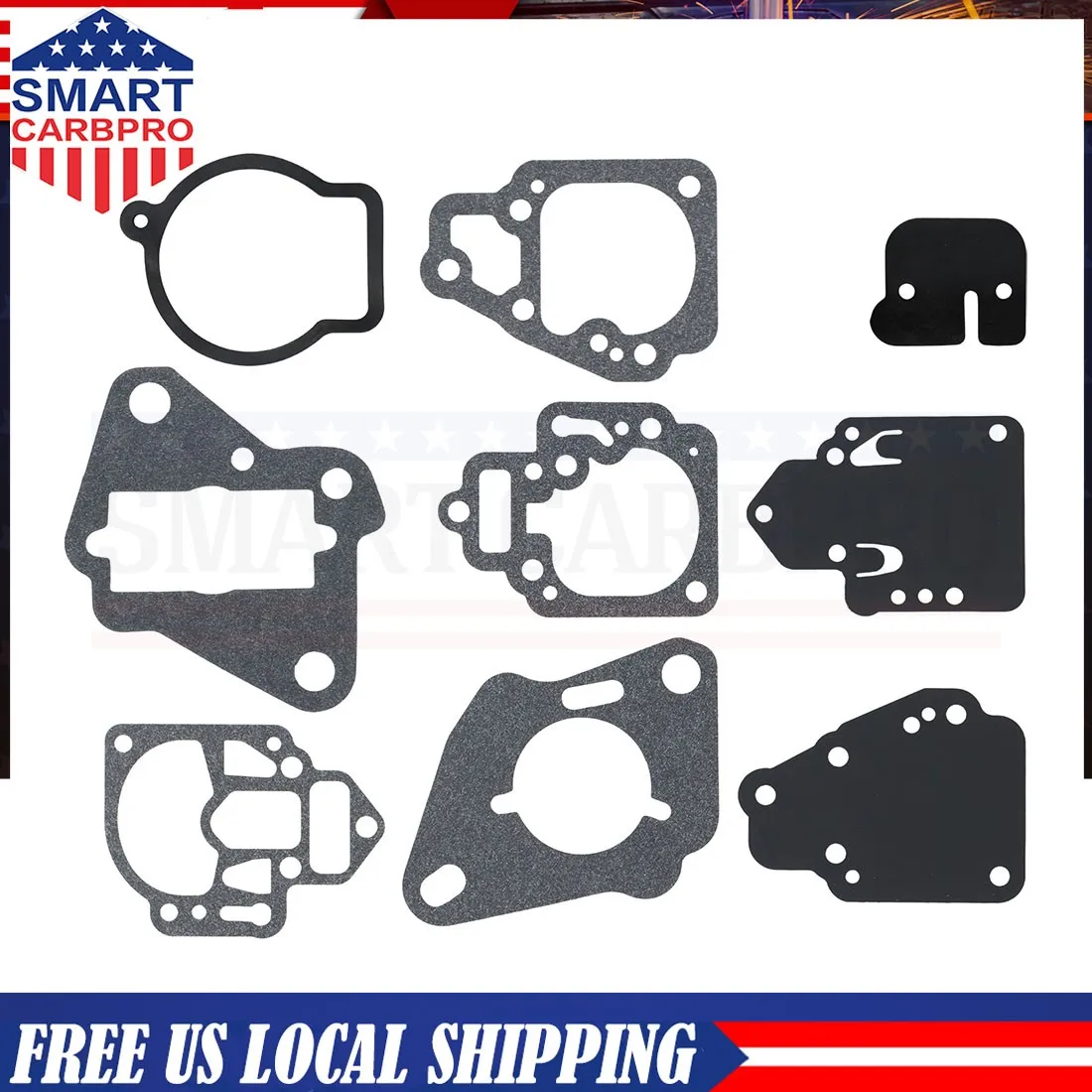 1395-8237072 CARBURETOR REPAIR KIT FOR 10-25HP MERCURY AND MARINER
