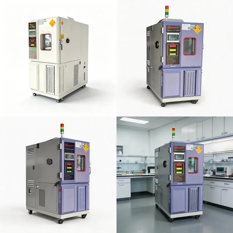 Touch Screen Control Hot and Cold Chamber Constant Temperature Humidity Environment Test Chamber for Thermal Imaging Camera