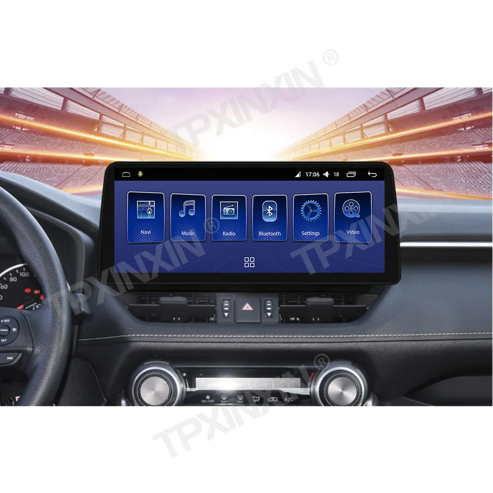 12.3 inch auto carplay Android 13.0 For Toyota RAV4 2020+ car multimedia palyer GPS navigation radio touch screen HD head unit