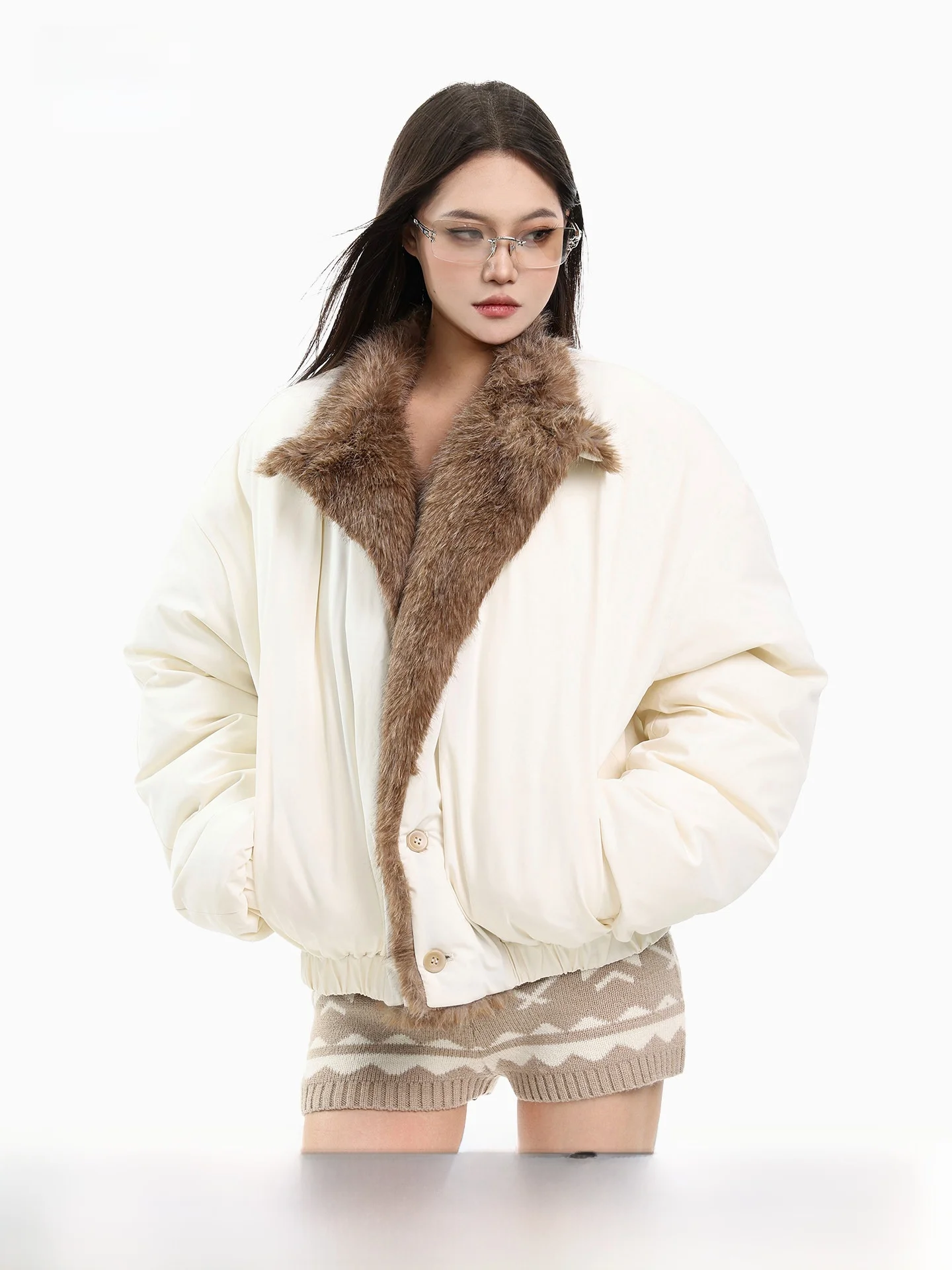 

Женская винтажная теплая зимняя верхняя одежда Thiened Fce из хлопка с воротником-стойкой, свободного кроя, длинная, для повседневной носки