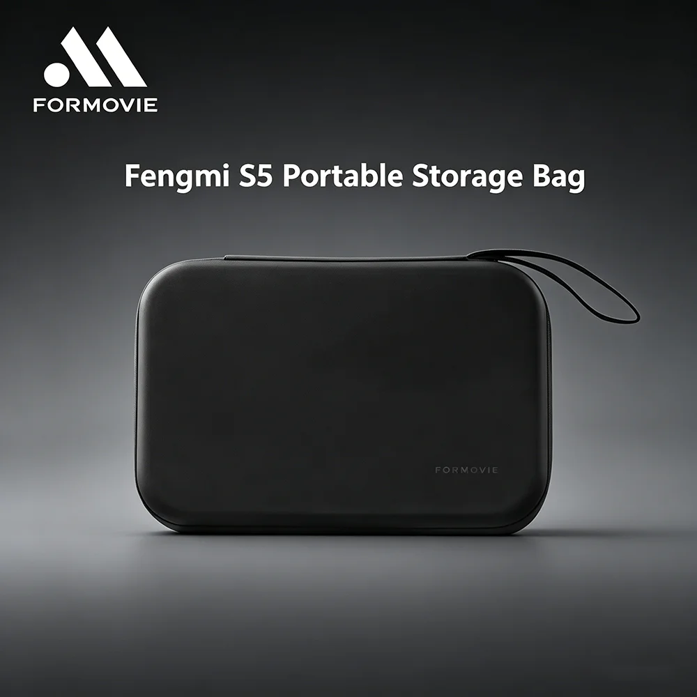 オリジナル-formovie-fengmi-ポータブルキャリングバッグ防水防塵耐衝撃ボックス収納ケース-s5-プロジェクターアクセサリー用