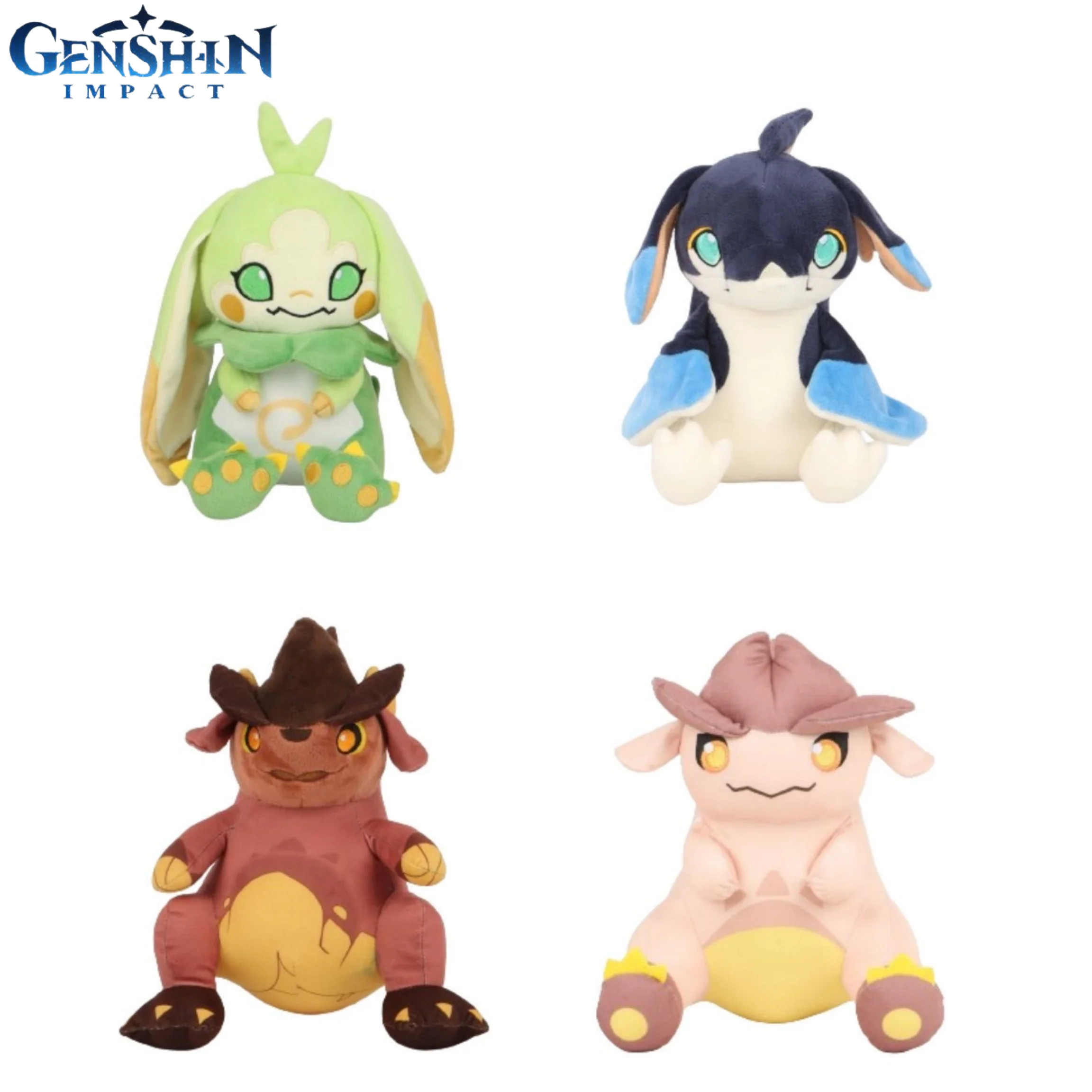 Genshin Impact Natlan Cute Game Dolls Koholasaurs Yumkasaur Tepetlisauri Anime Peripheral Toys Birthday Gift Animation Ornaments