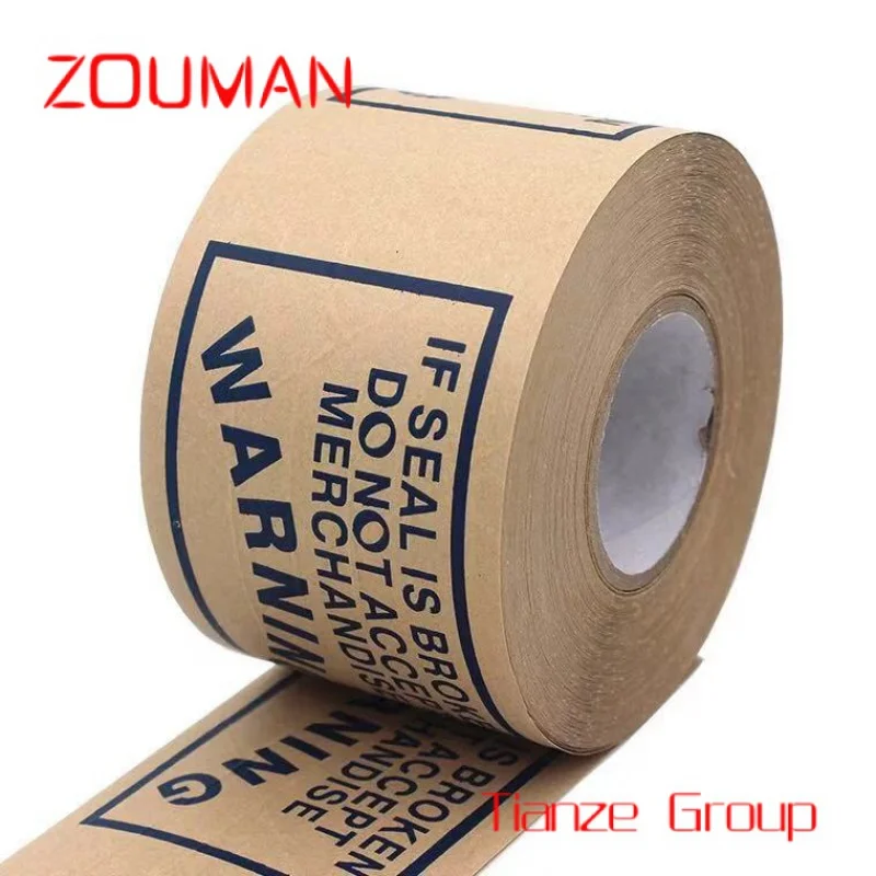 Custom , 2% Discount  Strong Custom reinforced gummed Printed Kraft Paper Tape