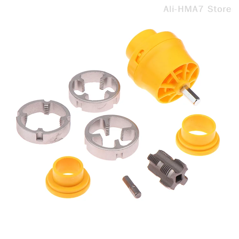 Kit Threader Pipa Pvc Kompatibel Bor Listrik dengan Berbagai Ukuran Mati 1/2 ''3/4'' untuk Aksesori Bor Listrik