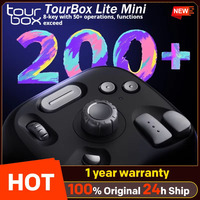 TourBox Lite Mini Keyboard Wireless Bluetooth Custom Drawing Board Portable Multilingual Designer Keyboards Keypad·