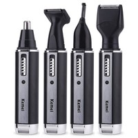 Keme 4in1 Nose Hair Trimmer For Men Face, Body ,Beard Eyebrow Trimer Ear Cleaner Grooming Nose Hair Shaver Set Rechargeable