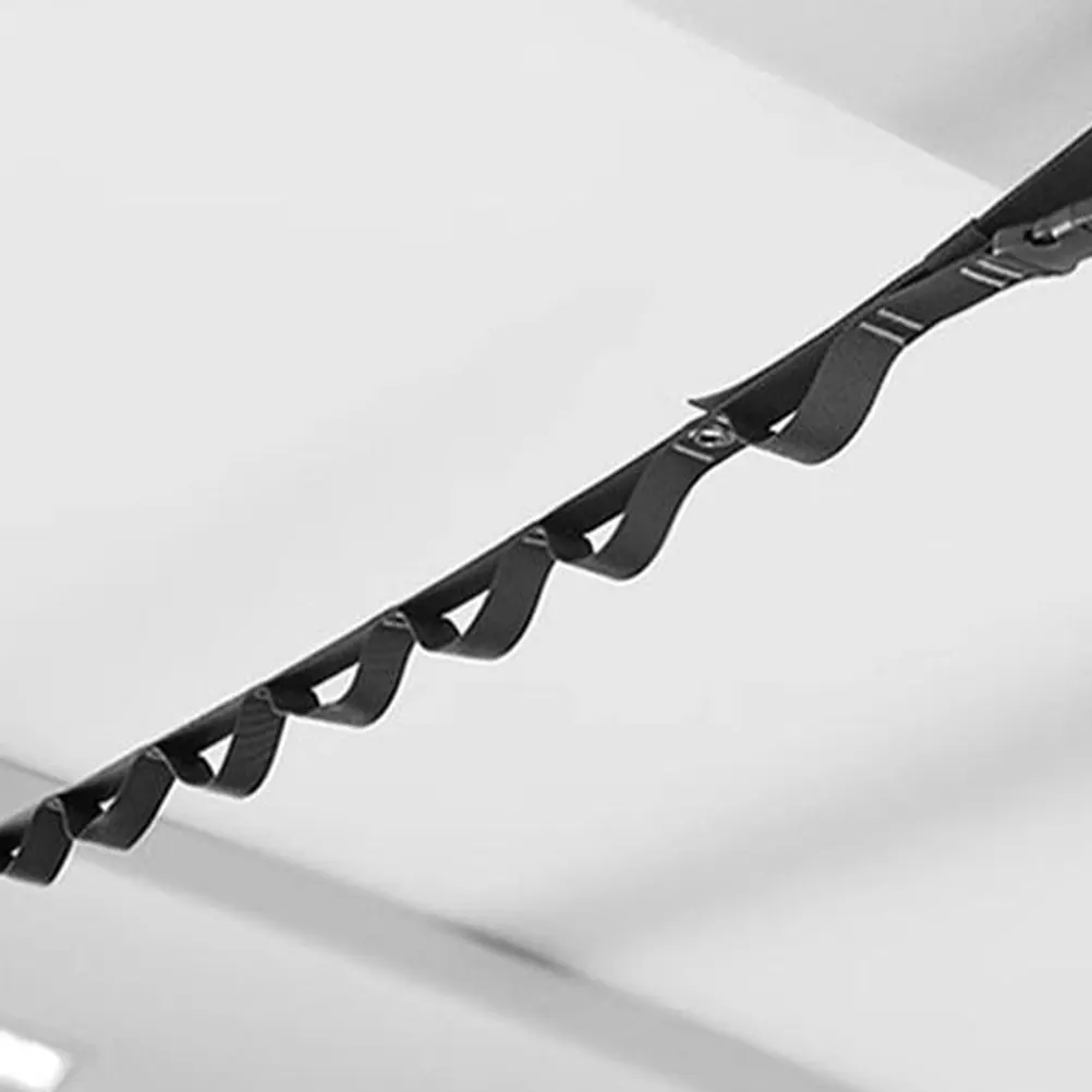 

Car Accessories Portable Travel Clothesline Durable Hanging Rod for Camping Car Trunk Organizing Hooks Laundry Line Tent Outdoor