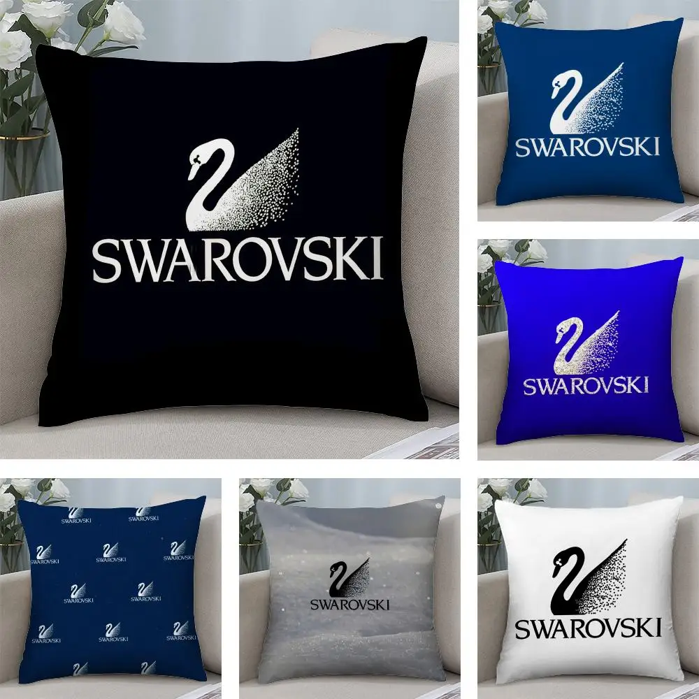 Brand S-Swarovskis Fashion Cushion Cover Pillowcase Ultra So