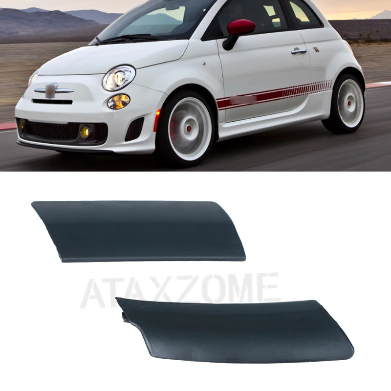 Auto Exterior Decoration Cover For Fiat 500 Abarth 500 E5K8  bezel Wiper Scuttle Panel Trim 735452712 735452714 RHD