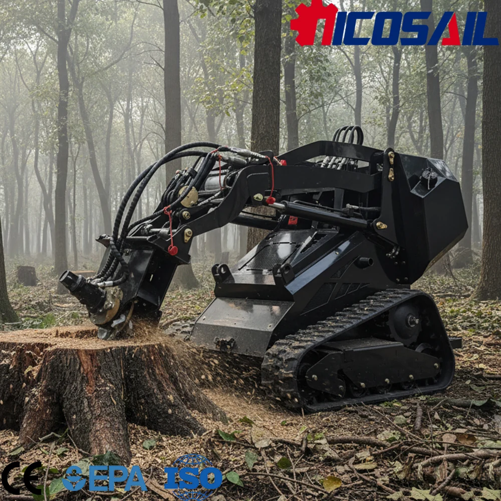 

Custom Mini Skid Steer Loader Euro 5 CE Certified Compact Loader for Farm Construction and Industrial Use