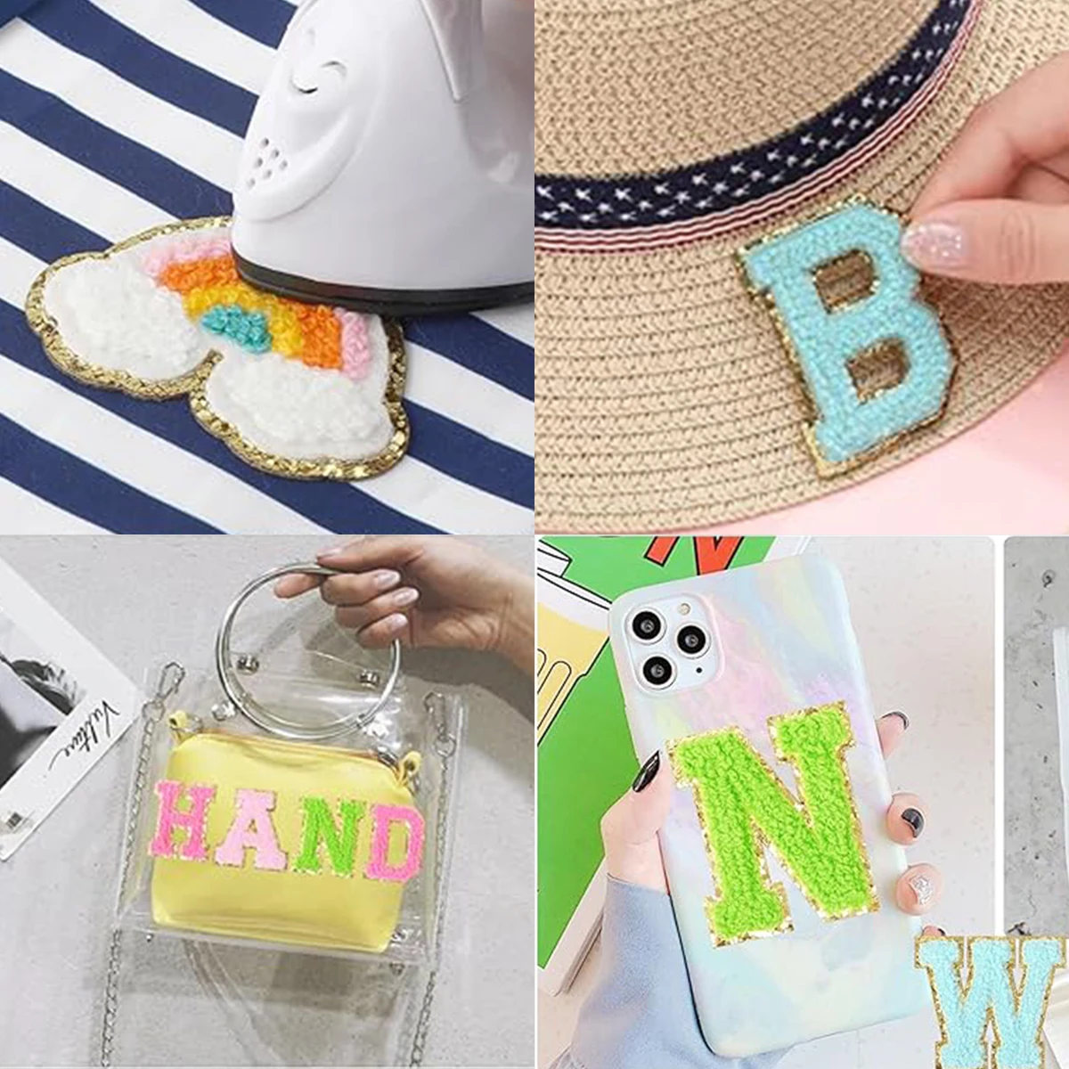 رقعات قماش مطرزة بالأبجدية ، رقعة كي ، ملابس ، حقائب ، تي-شيت ، خياطة ، مزخرف ، أكسسوارات ، لوازم ، 26 من ، الكثير