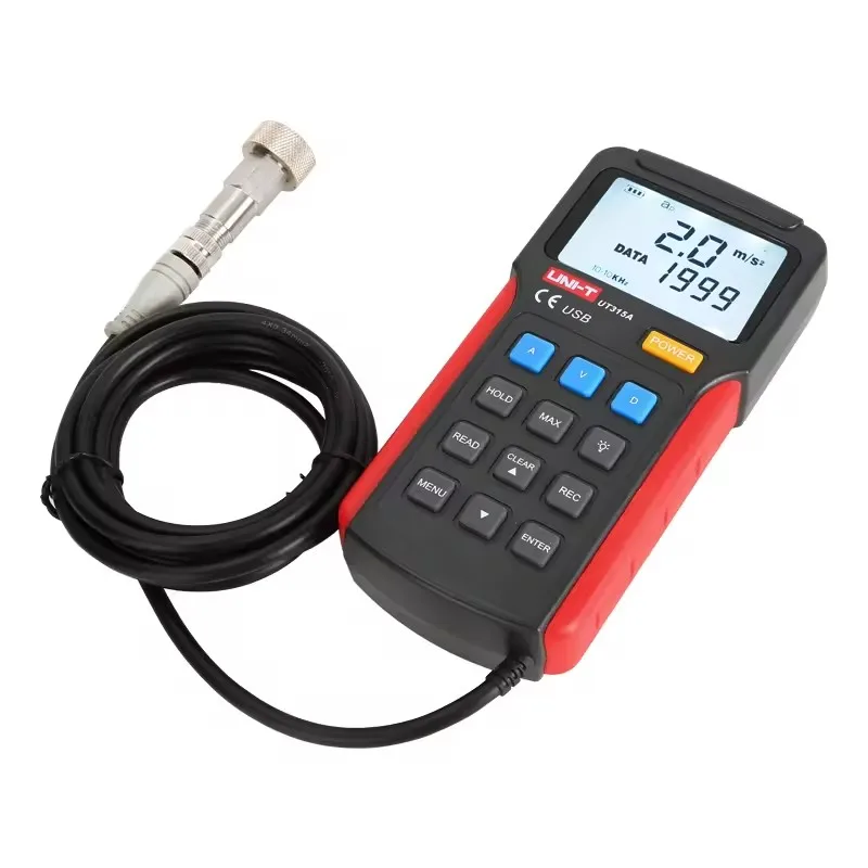 Hedao Usb Connect LCD display Vibration Tester For Equipment UT315A