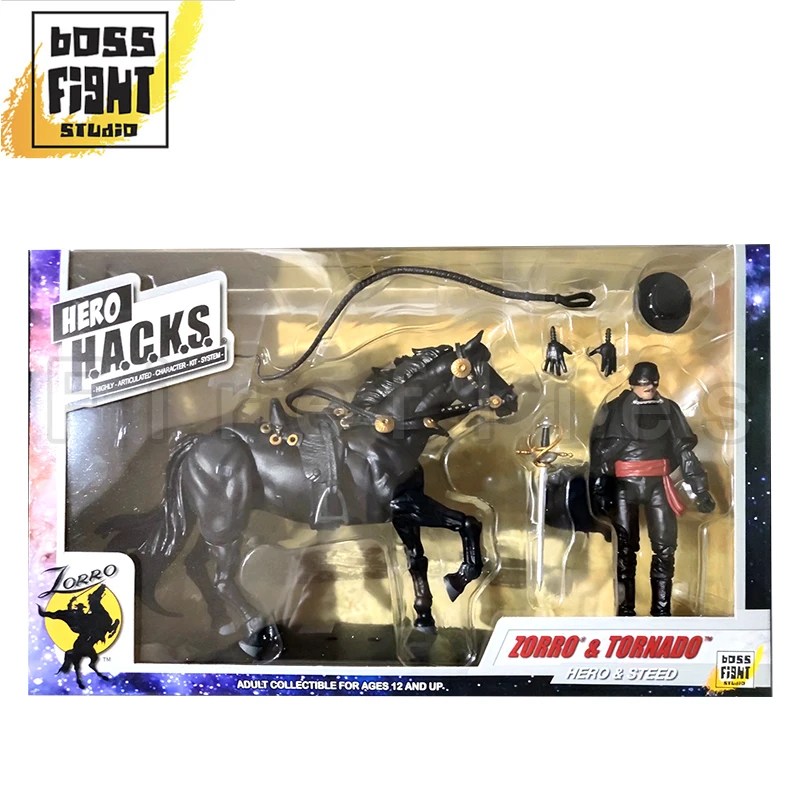 1/18 BFS Action Figure Hero H.A.C.K.S. Zorro and Tornado Anime Collection Model Toy