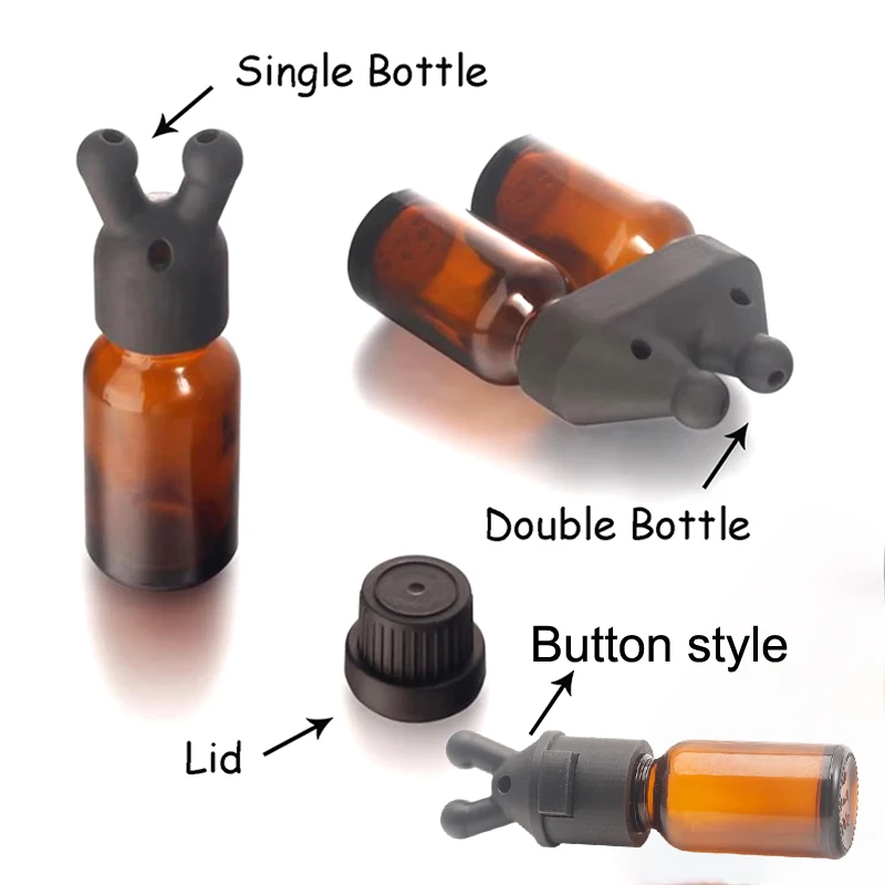 

Leakproof Aroma Essential Oil Inhaler Bottle Mini Perfume Dispenser Portable Essential Oil Inhaler Tool Travel