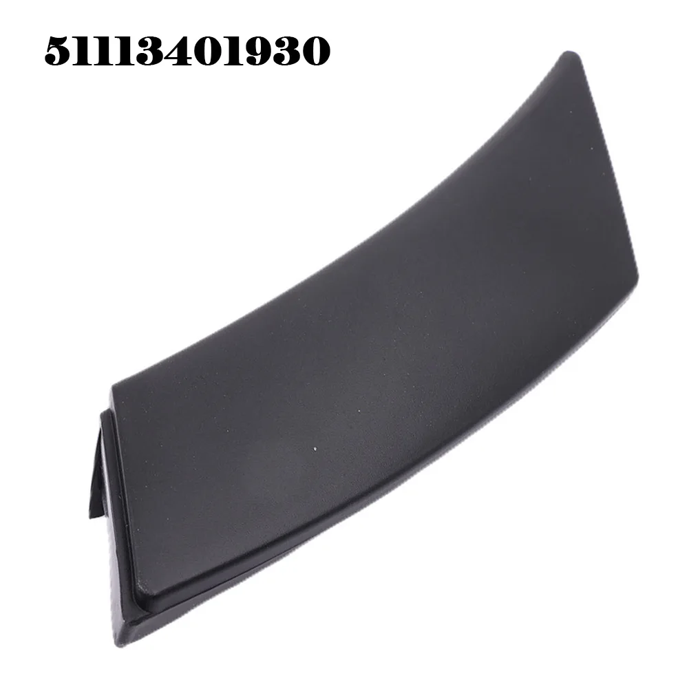 Outdoor Indoor Trim Cover Right 1 Pc 51113401930 Accessories Black Easy Installation Parts Plastic Replacement