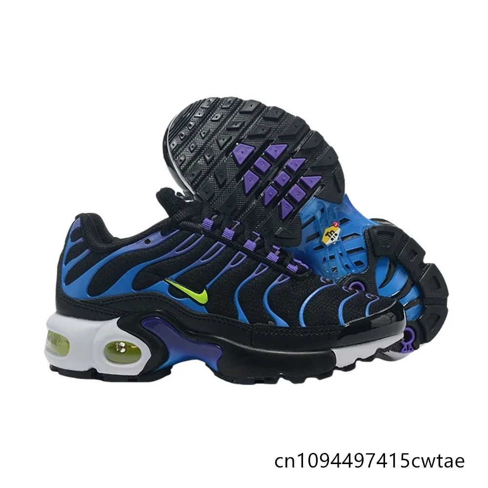 

Nike Original Air Max Plus Tn Kids Легкие удобные противоскользящие износостойкие спортивные кроссовки на воздушной подушке (зелено-синие)