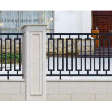 Slim Modern Style Outdoor Rustless Anti-pest And Anti-corrosion Backyard Decoration Aluminum Garden Fence Panels view 5