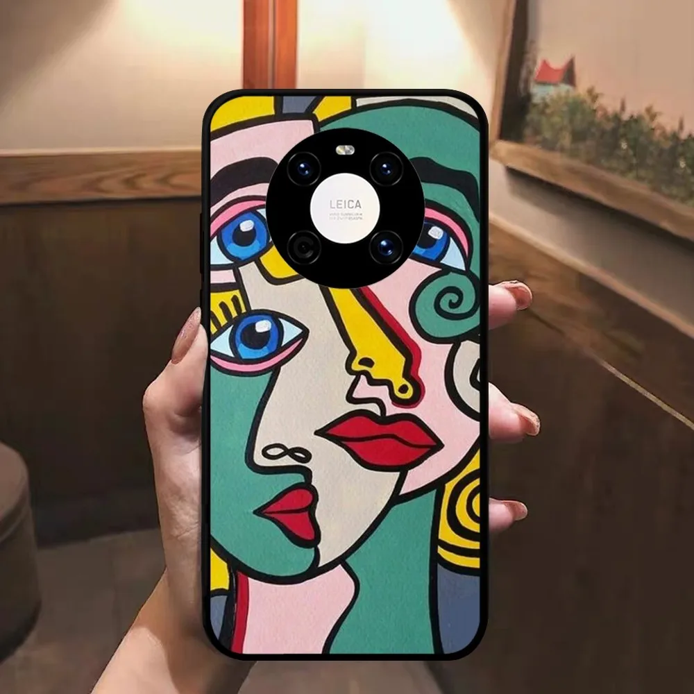 Picasso Abstract Art Painting Phone Case For Huawei Mate 10 20 30 40 50 lite pro Nova 3 3i 5 6 SE 7 pro 7SE