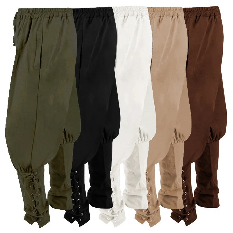 

Средневековые мужские леггинсы в стиле ретро, брюки European Court Cos, одежда для сценических игр, леггинсы, пиратские брюки