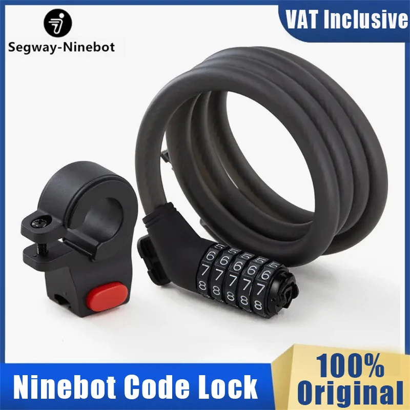 Original Portable Code Lock for Ninebot by Segway MAX G2 G30 G30P F2 Pro G30D G30E KickScooter Password Security Safe Lock Parts