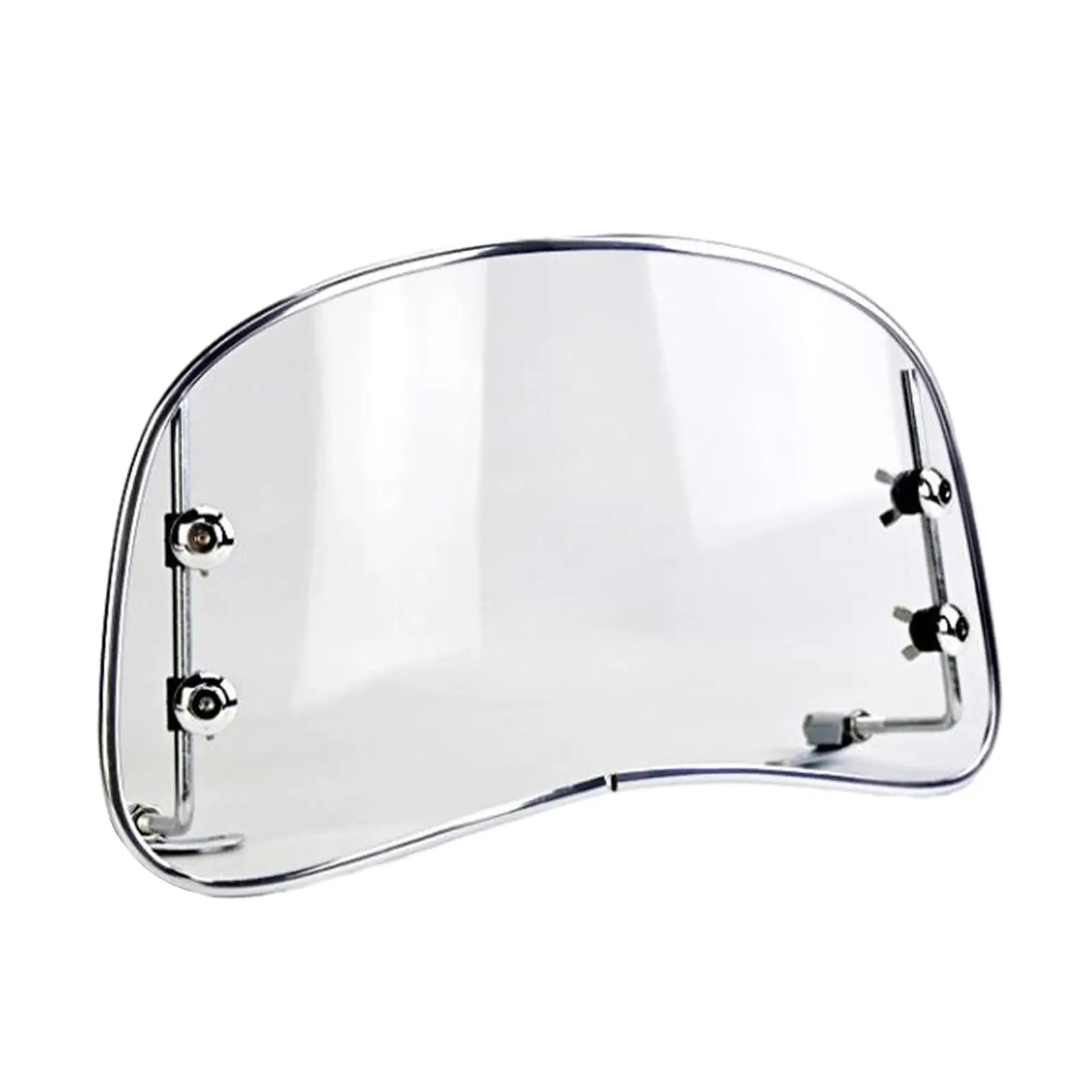 Motorbike Windshield Clear Front Screen Multipurpose Convenient Assemble