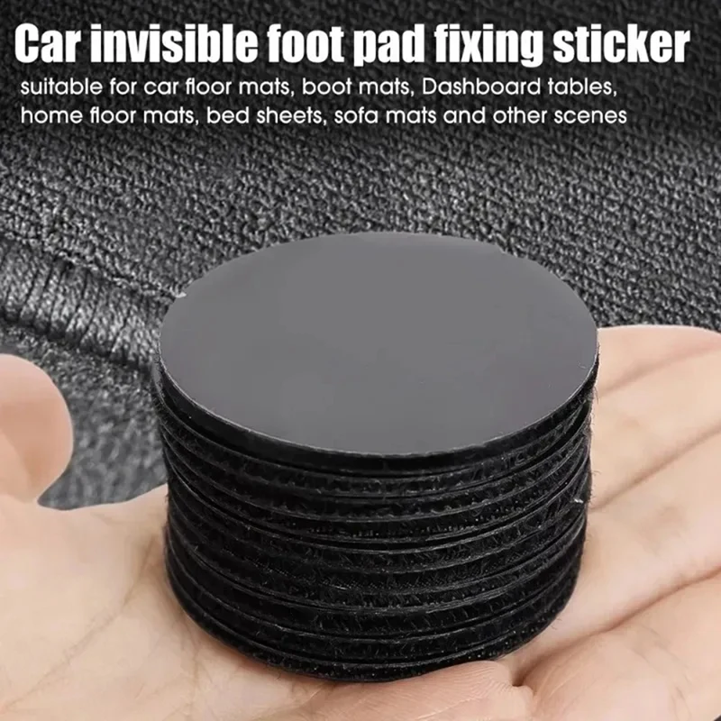 Carpet Fixing Stickers Double Faced High Adhesive Car Carpet Fixed Patches Home Floor Foot Mats Anti Skid Grip Tapes A-A68X view 2