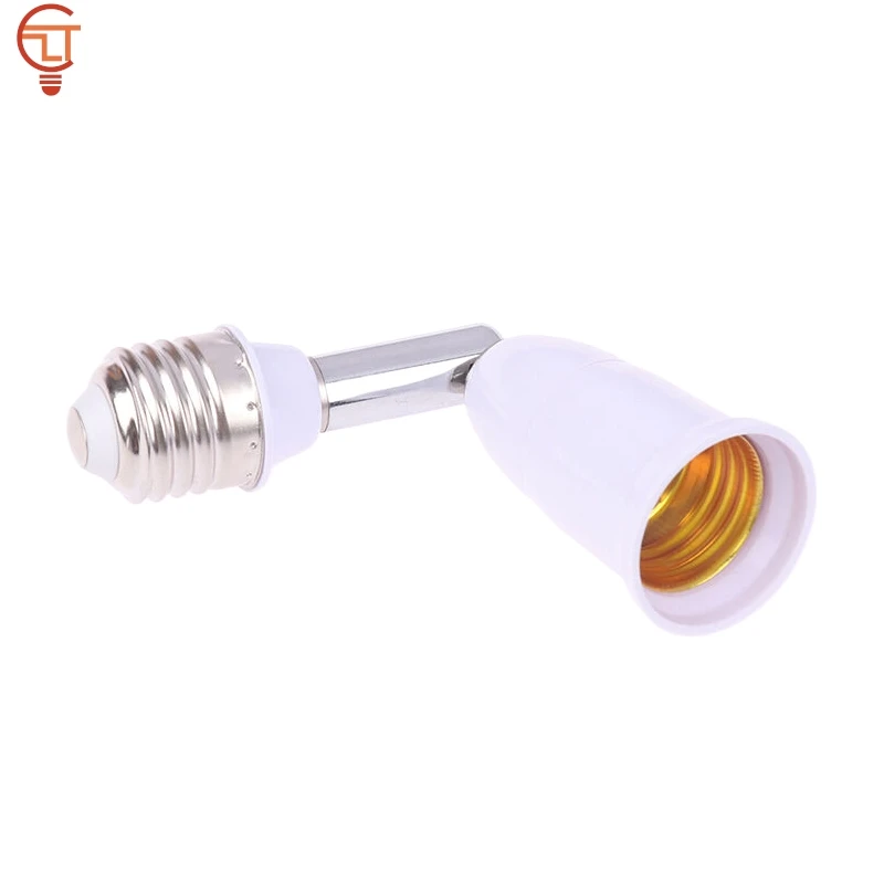 1pc E27 To E27 Holder Extender For E27 Socket Adjustable E27 To E27 Base Converter For Screw Bulb Extension Adapter Universal