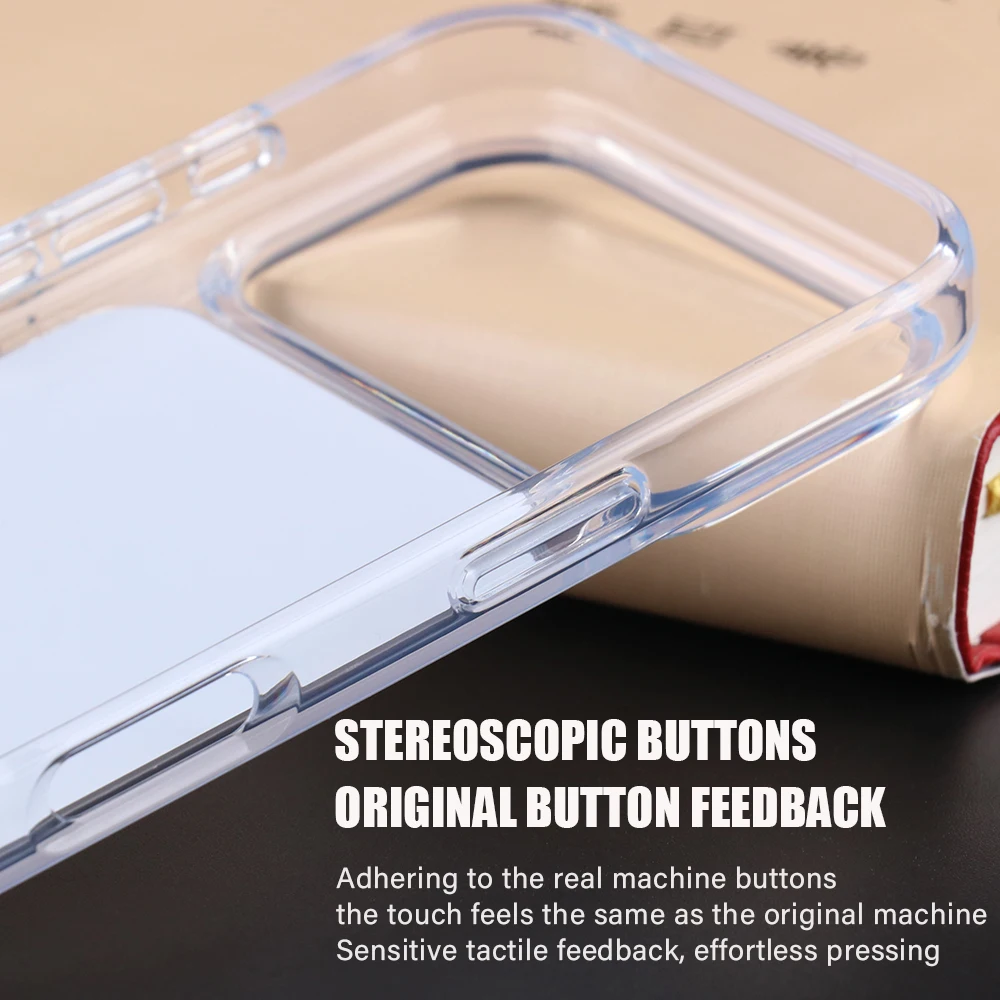 UGOjP Matte Hülle für iPhone 17 Pro Max, stoßfeste Handyhülle, kratzfest, transparenter TPU-Rahmen, mattierte, harte PC-Rückseite, Schutzhülle – Detail 7