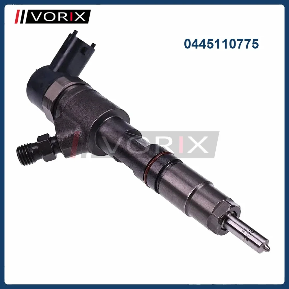 

0445110775 Diesel Fuel Injector For Kubota D1803 V2403 V3800 Loader R430 R430CA