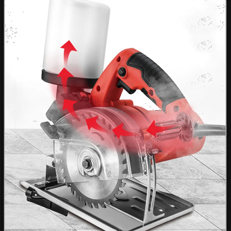 Original brand newHigh-Power Electric Handheld Power Cutters Marble Ceramic Tile Stone Metal DIY Dust-Free Self-suction Cutting