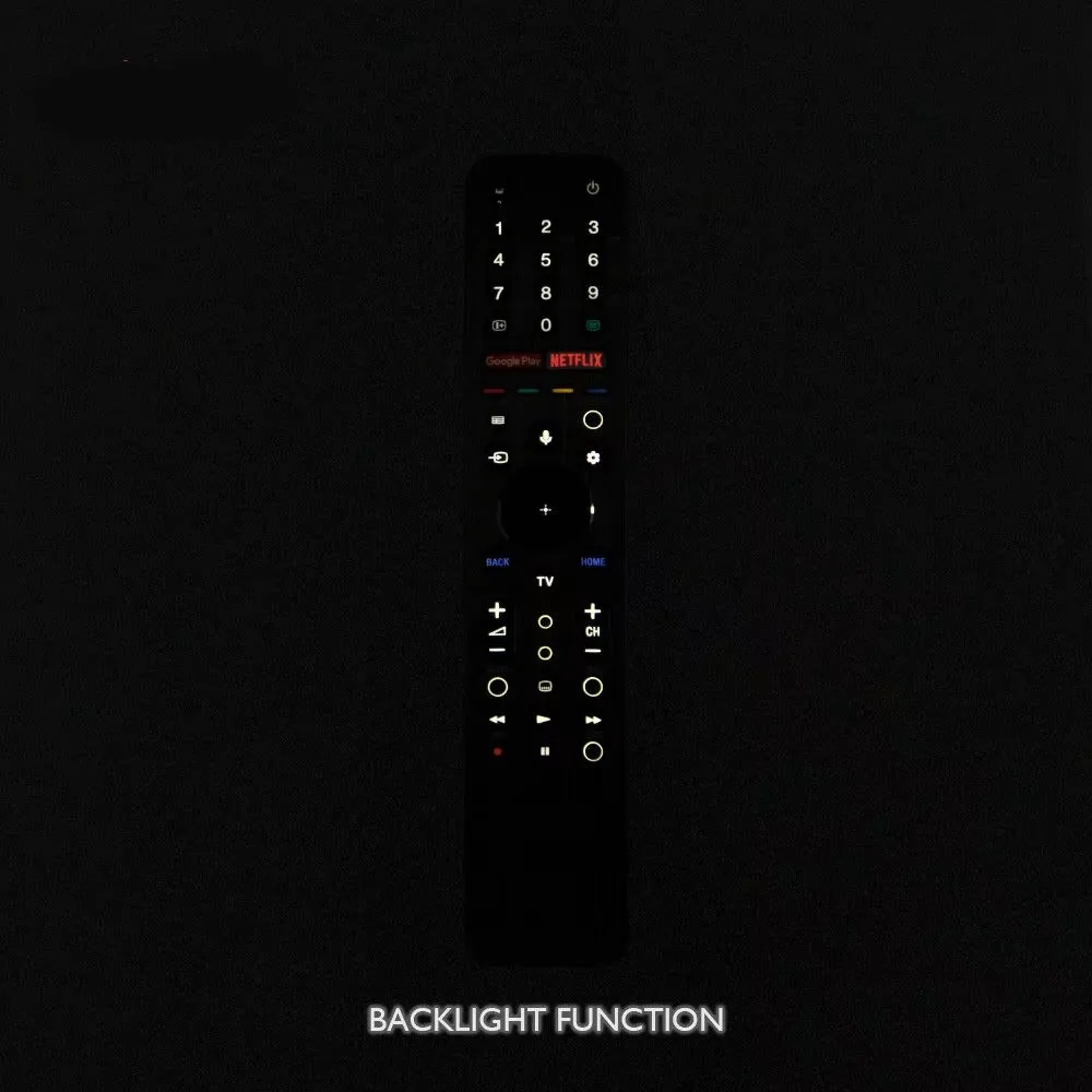 New RMF-TX611E fit For Sony Bravia Voice TV Remote Control With Backlight XR-55A90J XR-65A90J XR-85Z9J KD-32W800 KD-32W820 - view 4
