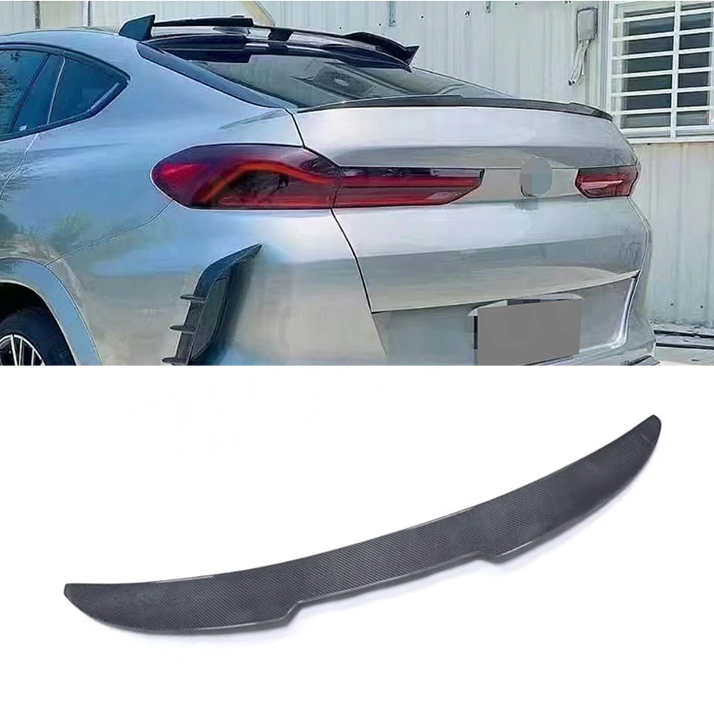 

VACOMUL For BMW F96 X6 Carbon Fiber Rear Trunk Spoiler Wing Tail Auto Spoiler Tuning Accessorie Car Styling 2019 2020 2021 2022