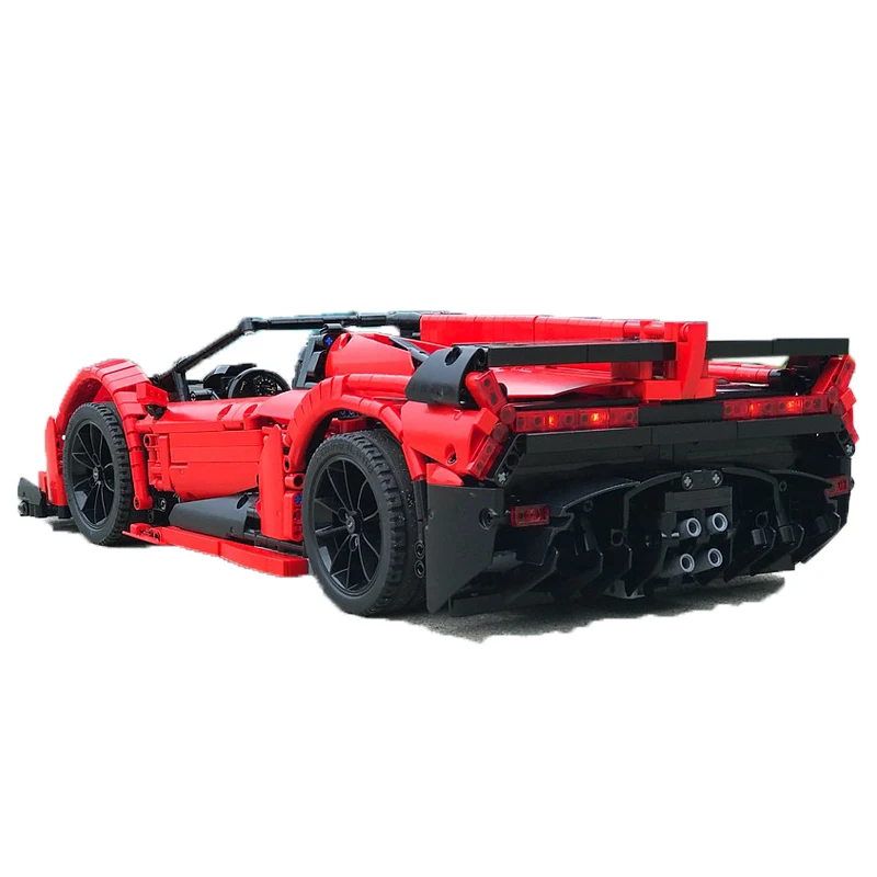 NEW MOC-10559 2652PCS Veneno Roadster Model Building Kit Block Self-locking Bricks Toys Birthday Christmas Gift