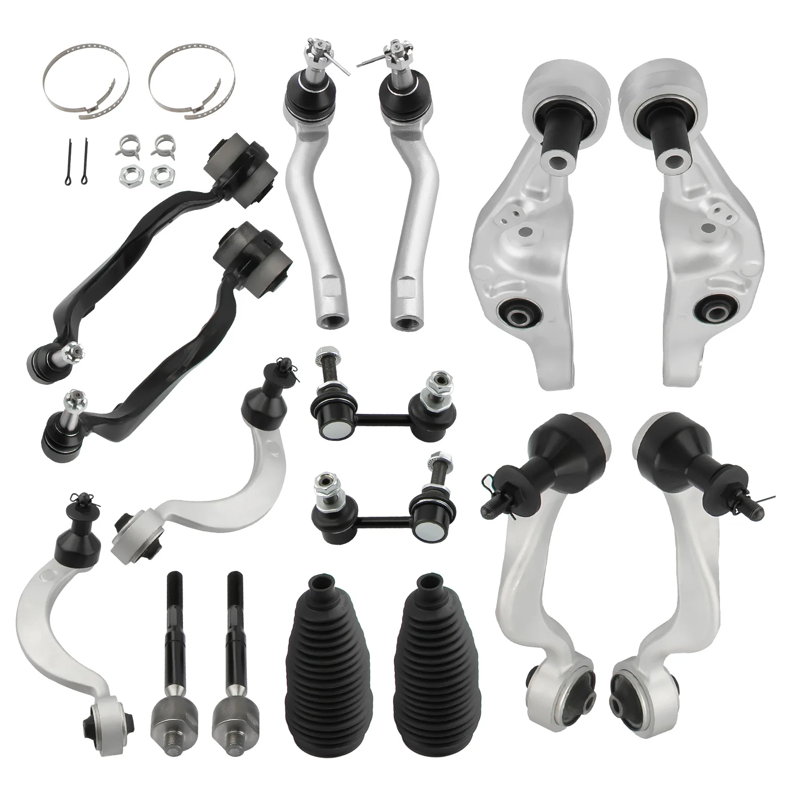 

Hot Selling ForLexus LS460 Rear Wheel Drive Front Upper Front and Rear Control Arm Tie Rod Kit