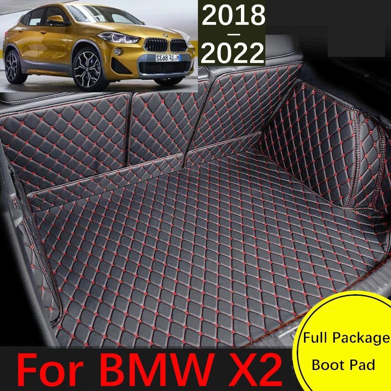 

Коврик для багажника автомобиля на заказ для BMW X2 F39 2018 2019 2020 2021 2022, водонепроницаемый коврик для груза, подкладка для салона, аксессуары, крышка