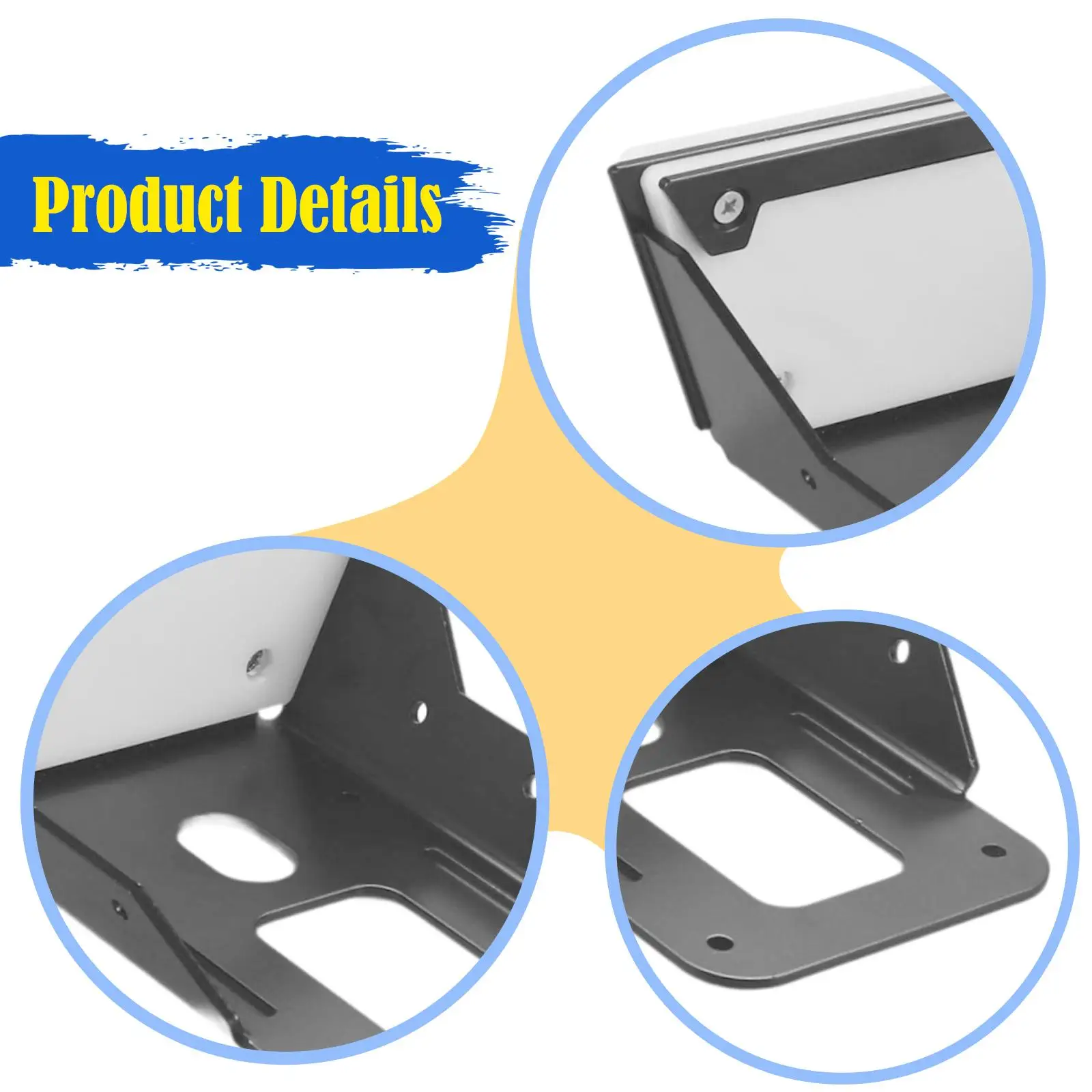 Trolling Motor Transom Mount with Locking Lip High Performance for Kayak