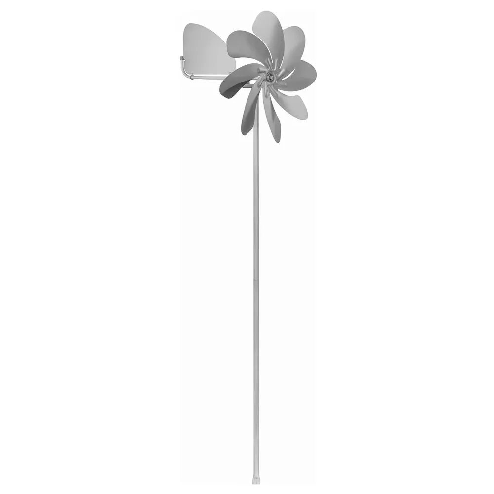 

Removable Stainless Steel Windmill Waterproof Corrosion Resistance Metal Wind Spinner for Yard Decorative Rust-Proof