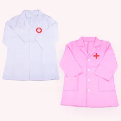 Doctor's clothes, long-sleeved nurse's children's performance clothes, family toys