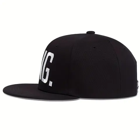 KING Letter brodery Snapback hat street herr kvinnor älskare baseball keps hiphop sportkepsar justerbara hattar 8 best sales Kunglig keps - №1