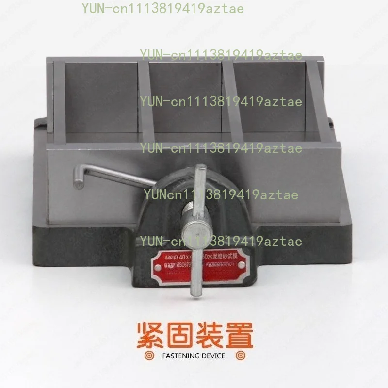 Cement mortar mold Test 40 * 40 * 160 soft training test block flexural compressive strength triple mold  plastic mold tes