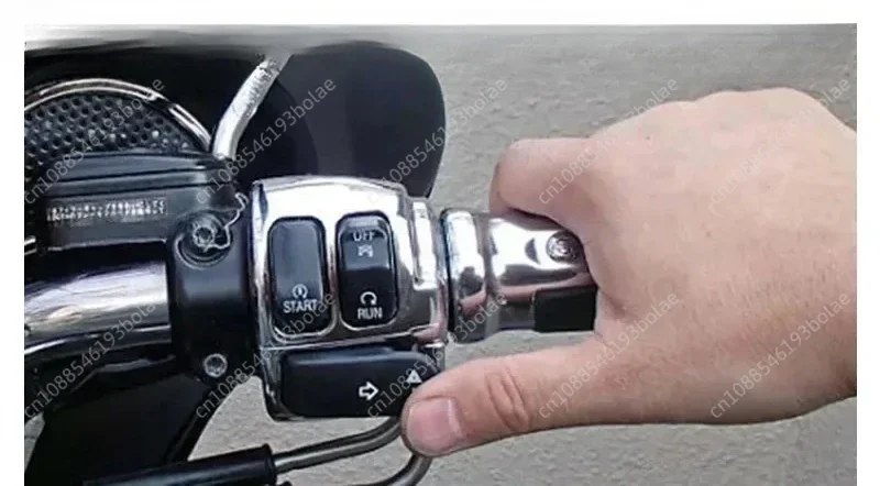 Turn Signal Switch Extension Caps for Slim Touring Trike.