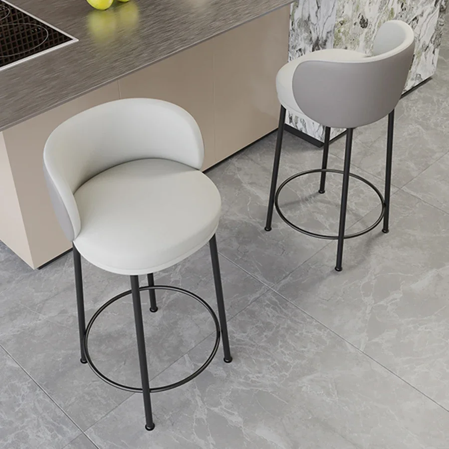 High Kitchen Counter Bar Stool Reception Garden Minimalist Bar Stool Banquet Modern Sillas Altas Para Barra Salon Furniture