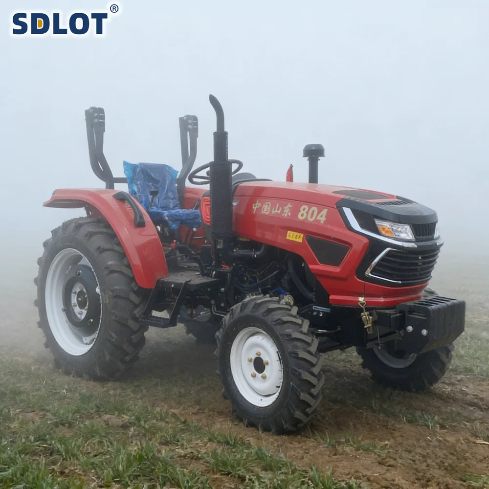 50HP Multifunctional 4WD Diesel Tractor Agricultural Equipment Factory Supply Customized