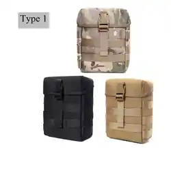 New Molle Military Pouch Shoulder Bag Tactical Binocular Telescope Storage Bag Survival Pouch Outdoor Hiking Water Bottle Pouch