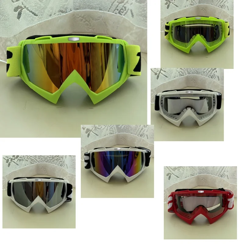 ATV Offroad Driving Protective Goggles Fog Resistant Lens Windproof Shell Multiple Colour Combinations For Motocross
