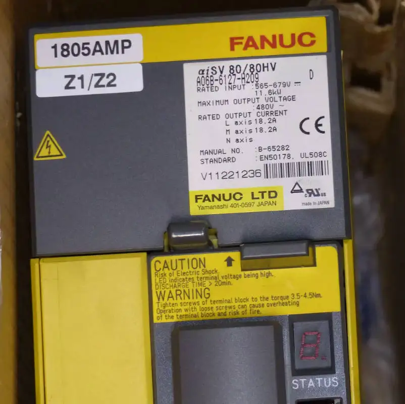 A06B-6127-H209 New Fanuc Servo Driver IN STOCK Fast ship