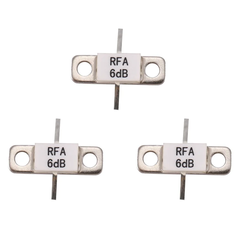 AT05-3X 6DB ATTENUATORS FLANGED 100 Watt 6 DB 100W-6DB RFP 100W-6DB 100Watt DC-3.0 Ghz RFP 100W-6DB RFR 6-100